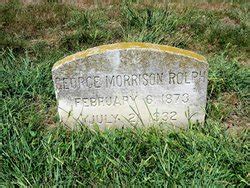 George Morrison Rolph Homenaje De Find A Grave