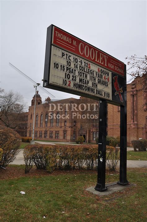 Cooley High School Detroit Stock Photos