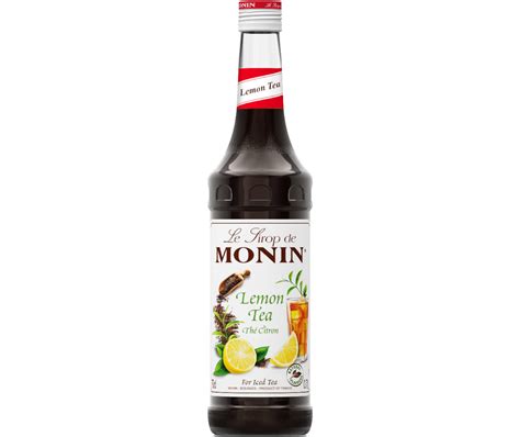 Monin Lemon Tea Syrup Ml Gofood Lolliesnz