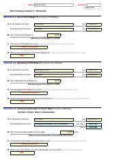 Red Chapter 4 HW Xls Name Simran Arora Section A BUS 539