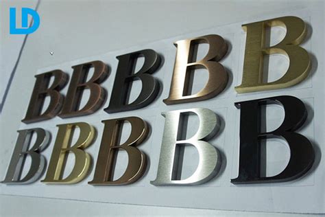 3D Stainless Steel Letters Custom Metal Signs