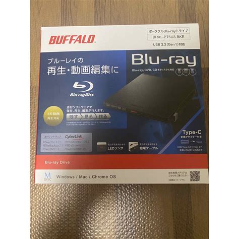 Buffalo Buffalo Blu Rayドライブ Brxl Pt6u3 Bke 未開封新品の通販 By グリーンマーケット