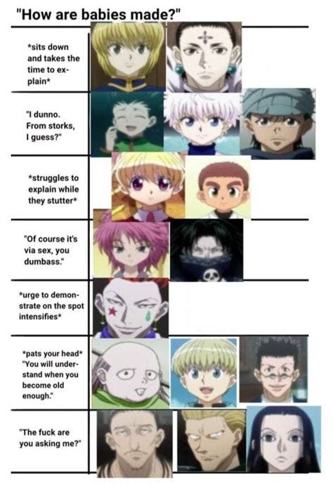 Épinglé par I Wanna sCREAM sur Hxh Kirua Images drôles Blague pour rire