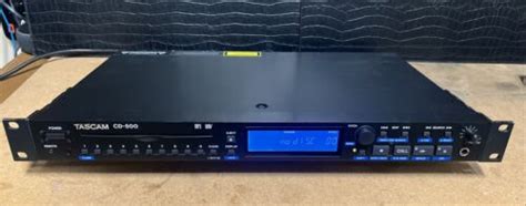 Tascam Cd 500 Professional Cd Player Tested Ebay