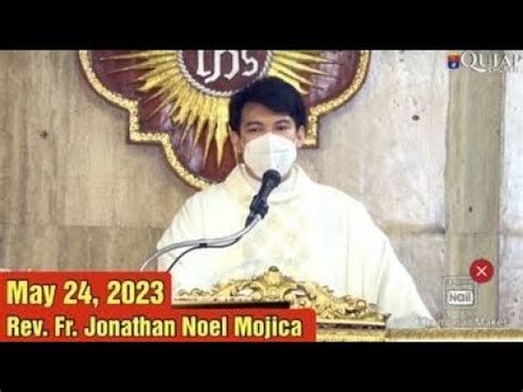 QUIAPO CHURCH LIVE TV MASS TODAY 8 00 AM MAY 24 2023 WEDNESDAY YouTube