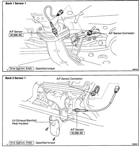 Toyota Bank 1 Sensor 1 Location