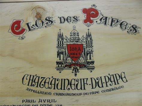 Domaine Paul Avril Clos Des Papes Chateauneuf Du Pape Blanc 2013 Vins