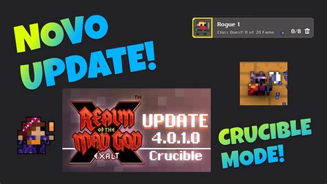 Rotmg Review Tudo Sobre O Novo Update 4010 Crucible Mode 2023