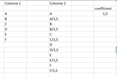 Xl Copie De Colonne Sous Condition Et Application D Un