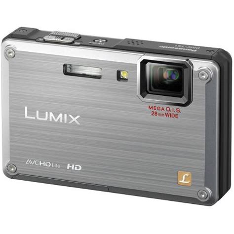 Panasonic Lumix DMC TS1 Digital Camera Silver DMC TS1S B H