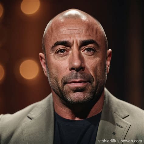 Joe Rogan with Blurry Background | Stable Diffusion Online