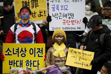 Park Calls On S Korea To Support Comfort Women Deal With Japan The