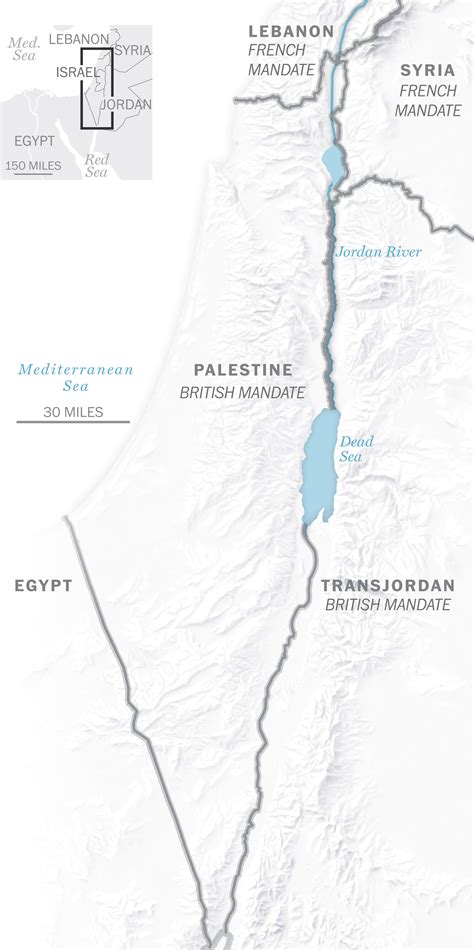 map of israel before 1948 1