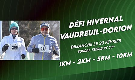 Étape 1 Défi Hivernal Vaudreuil Dorion Événements Circuit