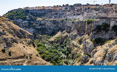 View Of The Historic Center Of Matera Sassi Basilicata Italy