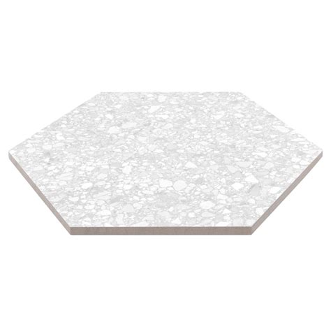 Satori Aurora Pearl 8 In X 10 In Matte Porcelain Hexagon Floor And Wall Tile 044 Sq Ft Piece