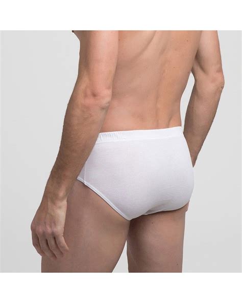 Slip Abierto Algod N Abanderado Color Blanco Talla Xl