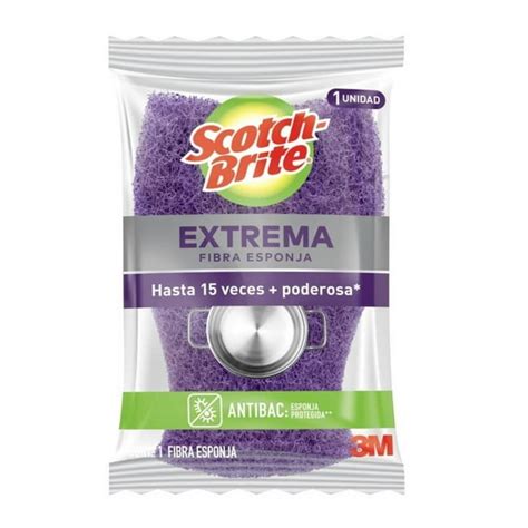 Fibra Esponja 3m Scotch Brite Extrema Walmart