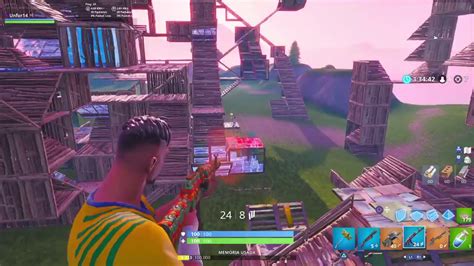 Jogando Duplas Modo Primeira Pessoa No Fortnite Youtube