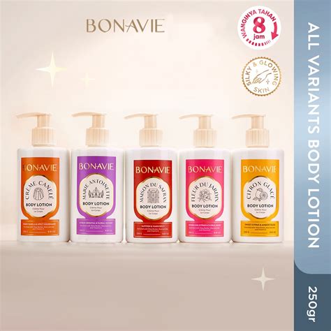 Jual BONAVIE Body Lotion 250G Citron Glace Creme Canele Fleur Du