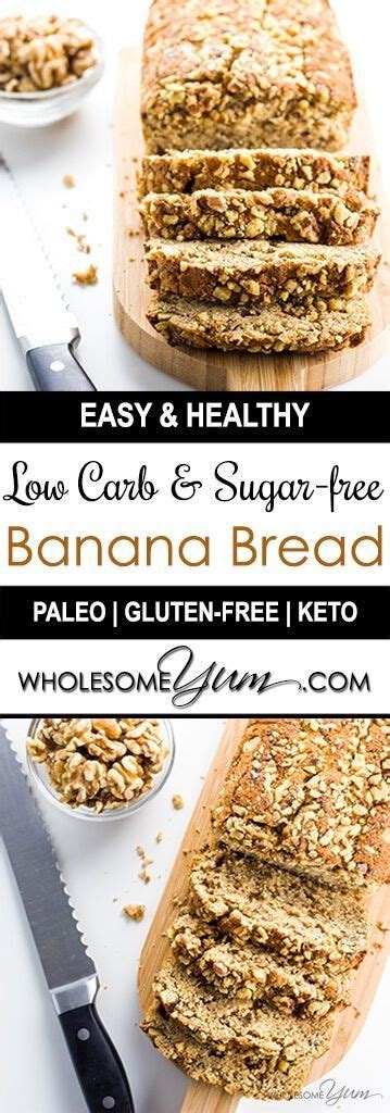 Low Carb Banana Bread Paleo Gluten Free Sugar Free This Low Carb