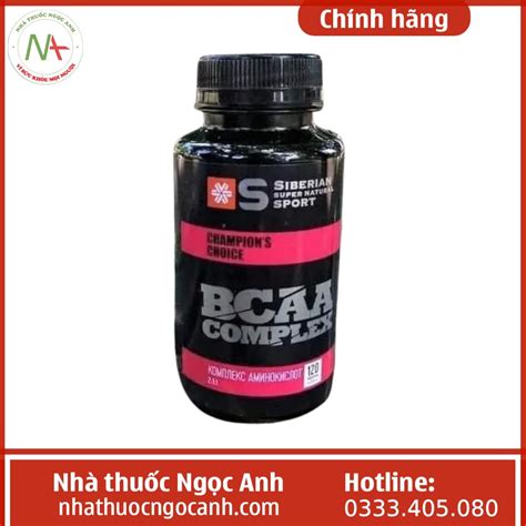 Siberian Supernatural Sport BCAA Complex có tác dụng gì, mua ở đâu
