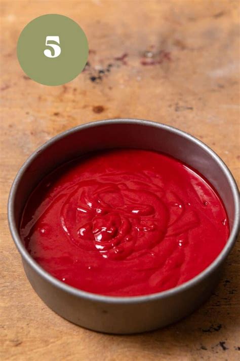 Naked Red Velvet Cake Dollop Of Dough