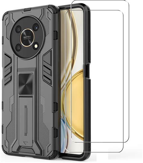 ZMONE Funda Para Honor X9 5G Honor X9 4G Case Con Mica De Vidrio