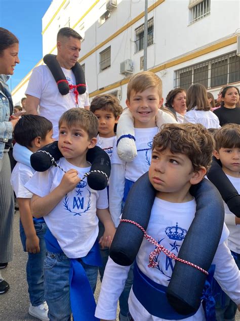 Procesión del colegio La Salle Sagrado Corazón