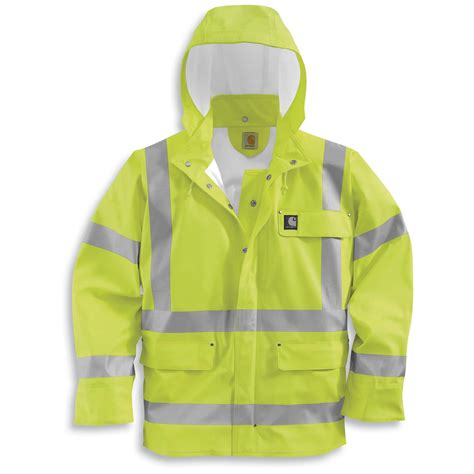 Carhartt® High Visibility Class 3 WorkFlex® Coat - 184613, Insulated ...