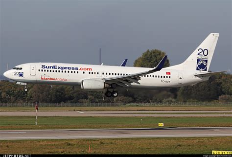 TC SUY Boeing 737 86N SunExpress Dominik Bensch JetPhotos