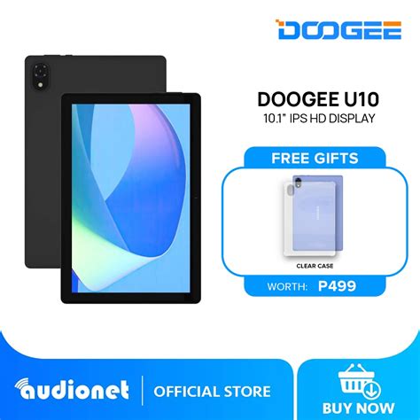 Doogee U10 Tablet 9GB 4 5 128GB 10 1 IPS HD Display Quad Core