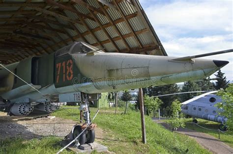 The cockpit of the MiG-23 editorial photo. Image of fuselage - 113238591