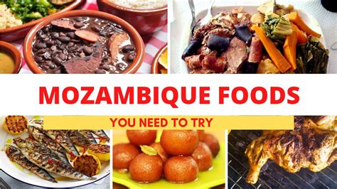 Most Popular Mozambique Foods Mozambique Cuisine Youtube