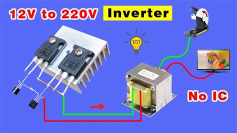 How To Make A Powerful Inverter 12v Dc To 220v Ac Using Irfp450 50hz 60hz Invereter Youtube