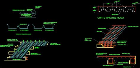 Metal Deck Construction Details Dwg Detail For Autocad • Designs Cad