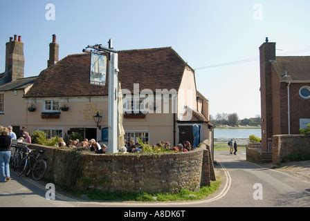 Bosham harbour and Bosham village, Near Chichester, West Sussex Stock ...