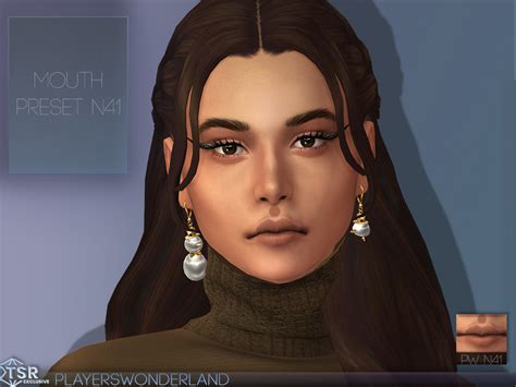 The Sims Resource Mouth Preset N Sims Cas Sims Cc The Sims