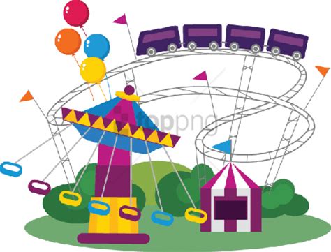 Free Png Carnival Rides Png Png Image With Transparent Amusement Park