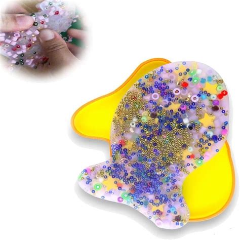 AOPHEKM Skin Picking Fidget Toy Silicone Anxiety Toy Pad Duck Picky