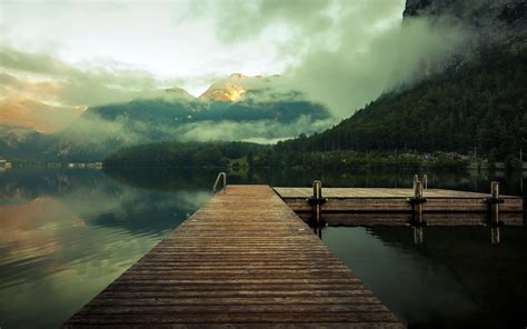 Sfondi Luce Del Sole Paesaggio Montagne Tramonto Lago Acqua