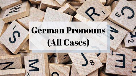 3 Types Of German Pronouns With Free Quiz All About Deutsch