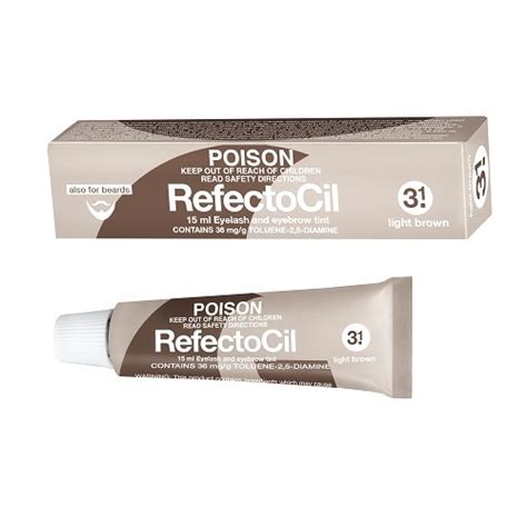 RefectoCil - Eyelash & Eyebrow Tint # 3.1 Light Brown | We Lash Australia