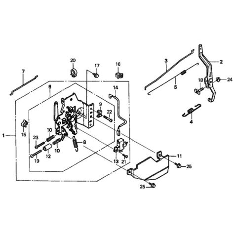 Control For Honda Hrh Hxe Lawn Mower L S Engineers