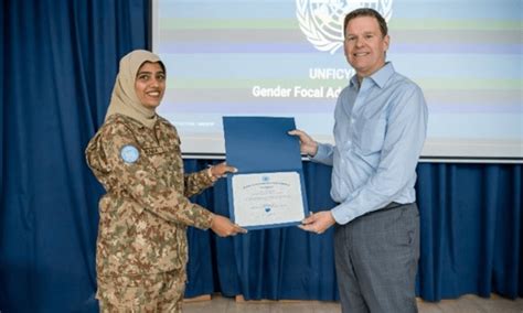 Un Awards Pakistani Female Peacekeepers For Gender Advocacy