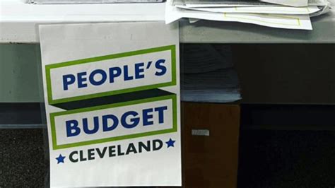 Peoples Budget Cleveland Initiative Will Be On November Ballot