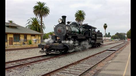 NILES CANYON RAILWAYS Steam Excursion Train Heads Back To Niles With