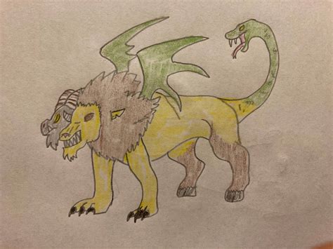 Chimera by drawasaurus04 on DeviantArt