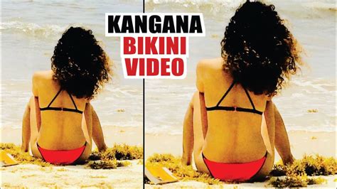 Kangana Ranaut Shares A Throwback Bikini Picture Kangana Ranaut Hot