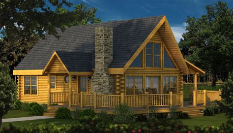 Rockbridge 2: Log Cabin Kit - Plans & Information | Southland Log Homes ...